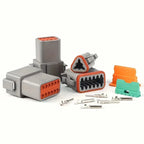 188pcs Deutsch DT Series Size 16 Stamped Anderson Connector Waterproof Automotive Electrical ﻿ Bnc Cable Peeler Assortment Plug