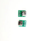 Type-C Female Port Adapter Breakout Board 16Pin Test Module Solder Pads for Data Cable Repair DIY Phone Charger Testing