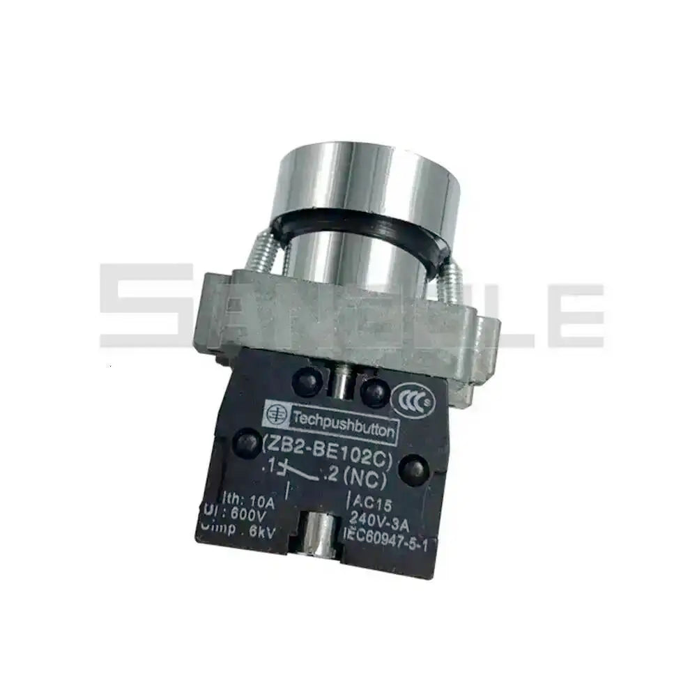 10pcs Reset 22mm Push Button Switch XB2-BA31 BA42 BA51 Flat Knob Momentary 1NO 1NC Touch Start Stop ON-OFF