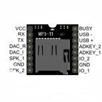 DFPlayer Mini MP3 Player Module with TF Card USB Port for Arduino Mega 2560 Pro Micro ESP32 CAM Audio Amplifier Notification