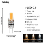 1-10pcs G4 Low Voltage 12V COB Silica Gel Mini LED Bulb Warm Light Is Suitable for Replacing 25W Halogen Lamp with Crystal Lamp