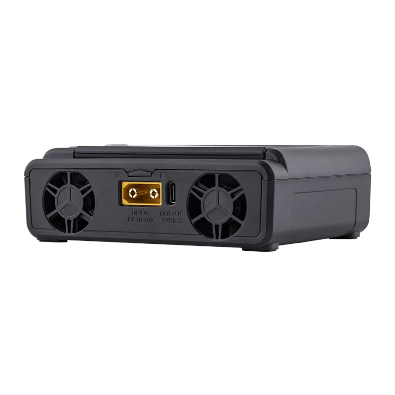 ToolkitRC M8D 1600W 50A Charger DC Balance Touch Screen 65W Fast Charge Dual Channels for 1-8S Lipo Battery For Rc FPV Drone Car