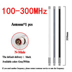 20-500 MHZ Antenna, 100-300 MHZ, 300-500 MHZ Full-Band Fiberglass Antenna, N Male Head OMNI LoRa Module Antenna, Supports Custom