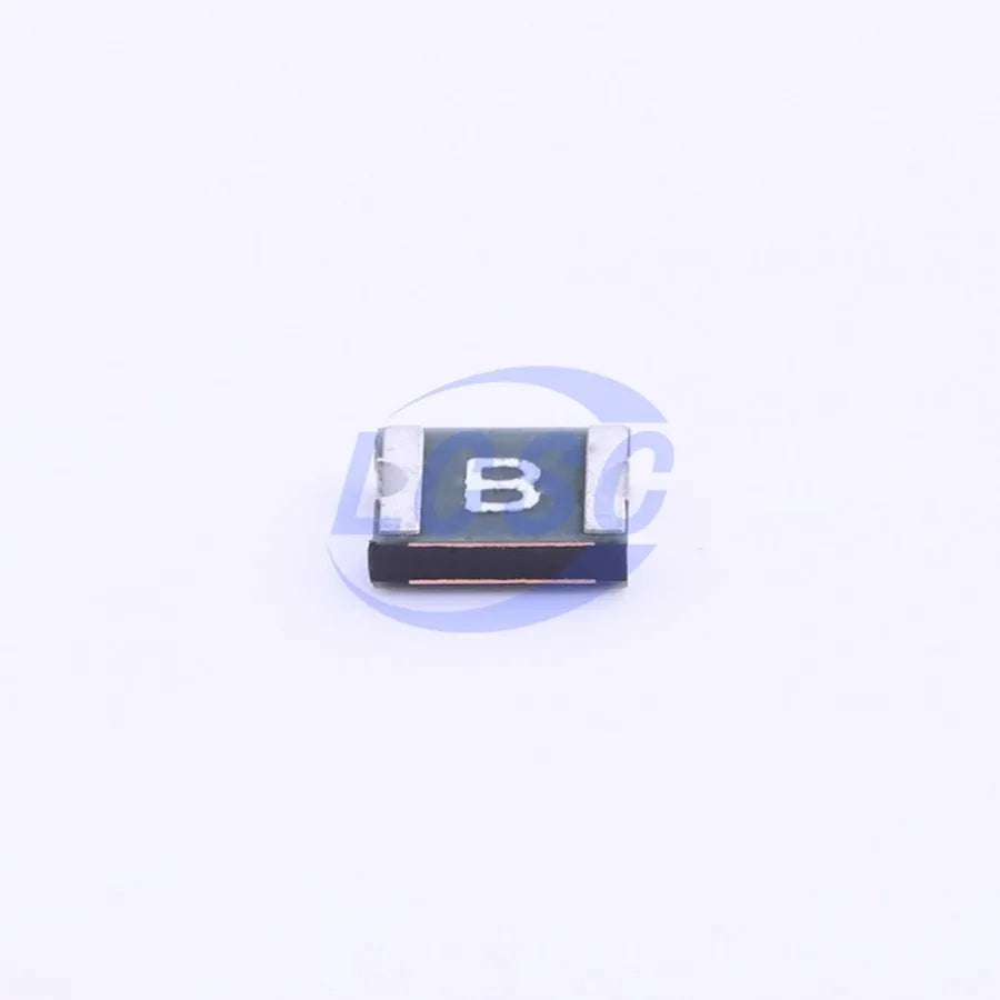 20-100Pcs/Lot Original 1210L010WR Mark Code B Polymeric PTC Resettable Fuse 30V 100mA Ih SMD 1210 3225 Metric Concave