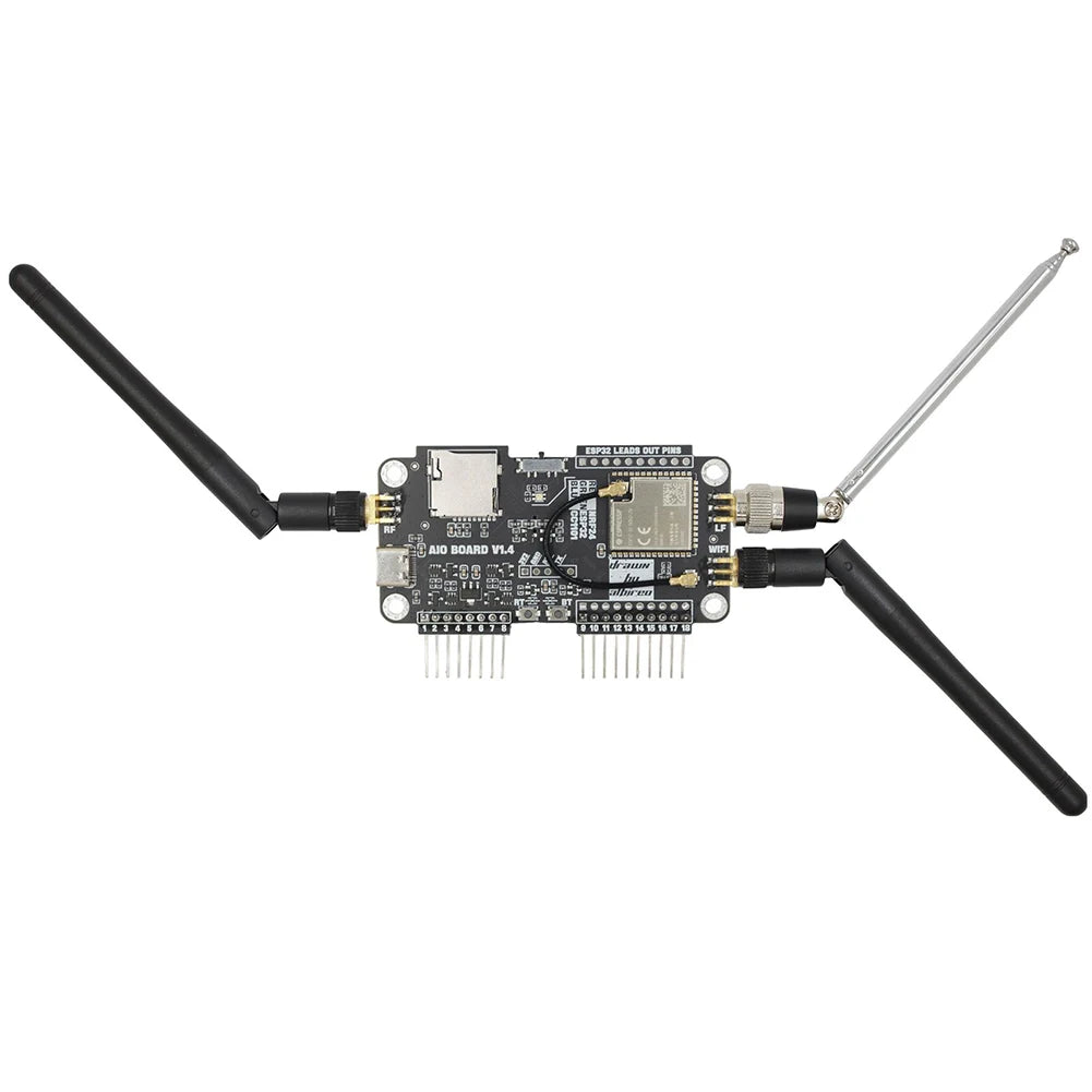 For Flipper Zero Multiboard 2.4G Module Expansion WiFi NRF24 + ESP32 Expansion High Gain CC1101 Module