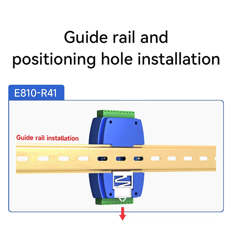 RS485 Hubs Photoelectric Isolation Industrial DC 8-28 V CDEBYTE E810-R Series ESD Protection Power and Signal Isolation