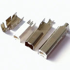 10Pcs USB Connectors Type B/Micro/Mini/USB2.0 Male Female Assembly Adapter DIY Soldering Repair Data Charging Plug Socket