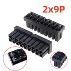 5/20 PCS 4.2 MM 4 6 8 10 18 20 24 PIN Socket Female Header Computer PCEI PCI-E GPU CPU EPS ATX PSC PCB Soder Power Connector