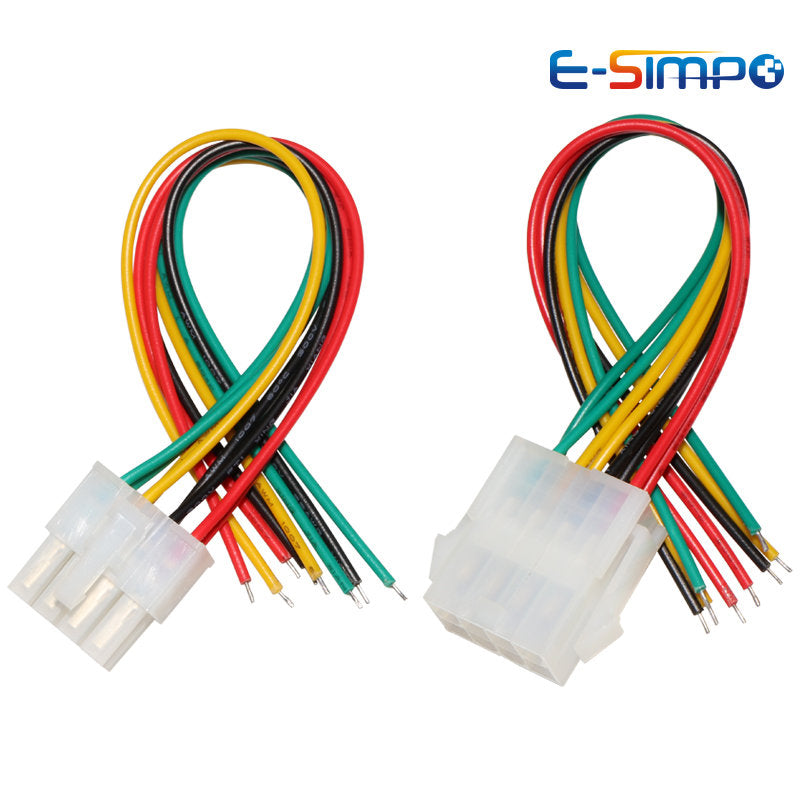 5557 5559 4.2mm/0.165" Automobile Harness Connector 2/4/6/8/10-24 Pin 30cm Electric Motorcycle Controller Male Female Plug Wire