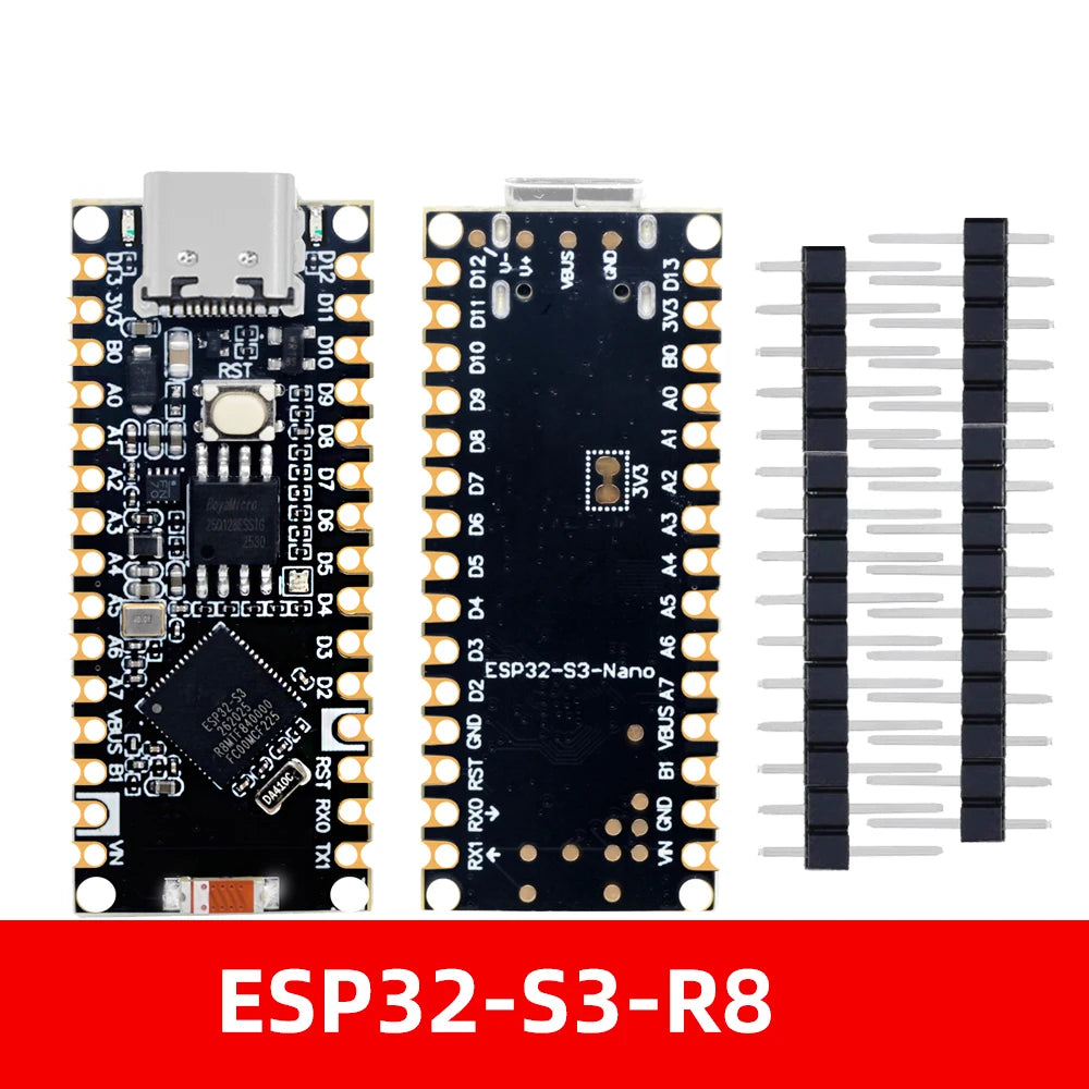 ESP32-S3 NANO WIFI Bluetooth Development Board Type C ESP32-S3-N16R8  N8 Module On-Board Antenna External 16M SPI FLASH 8M PSRAM