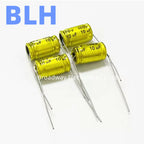 2PCS Audio frequency electrolytic capacitor axial horizontal NP 100V 22UF 33UF 47UF 68UF 100UF 10X16MM 10X18MM 10X20MM 13X25MM