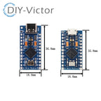 New Pro Micro 3.3V 8Mhz For Arduino ATmega32U4 5V/16MHz Module With 2 Row Pin Header For Leonardo