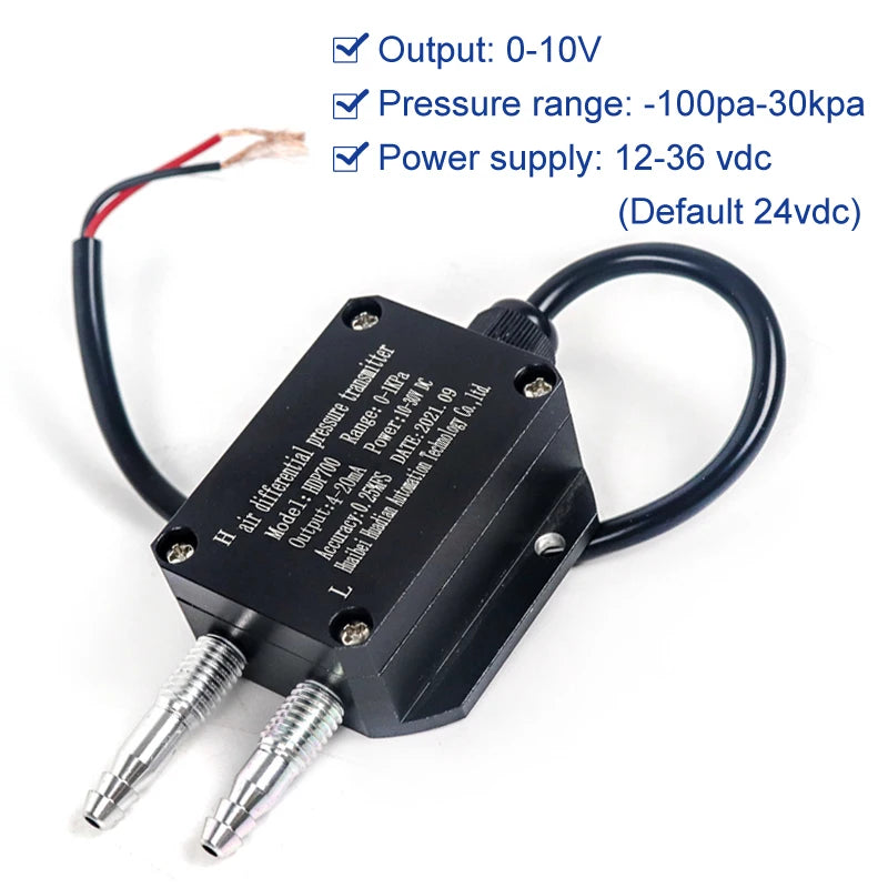 0-100Kpa Differential Pressure Sensor China Intelligent Absolute Gauge Pressure Transmitter