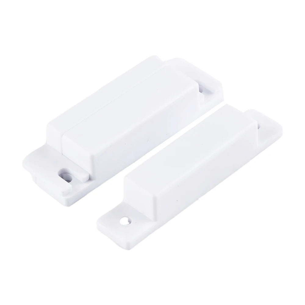 5PCS Magnetic Door Window Contact Sensor Alarm Reed Switch Security Home Burglar Alarm NO/NC Magnetic Switch Easy to Install