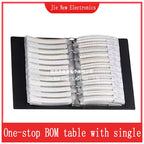 5000PCS 0805 Chip resistor 5% 0R-10M 1R 2.2R 5.1R 10R 22R  100R 1K2 6.8K 10K 12K 20K 47K 100K 510K 910K 1M 4.7M 9.1M 1/8W
