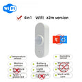 Zigbee /WIFI Human Presence PIR Motion Sensor Luminance Temperature Humidity Detector USB/Battery For Smart Life Tuya Z2M