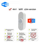 Zigbee /WIFI Human Presence PIR Motion Sensor Luminance Temperature Humidity Detector USB/Battery For Smart Life Tuya Z2M