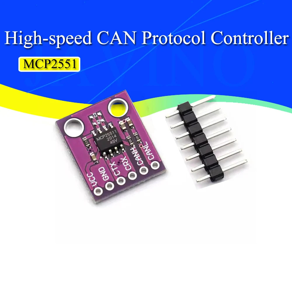 MCP2551 High Speed CAN Bus Transceiver Module Arduino CAN Protocol Controller Communication Interface Board