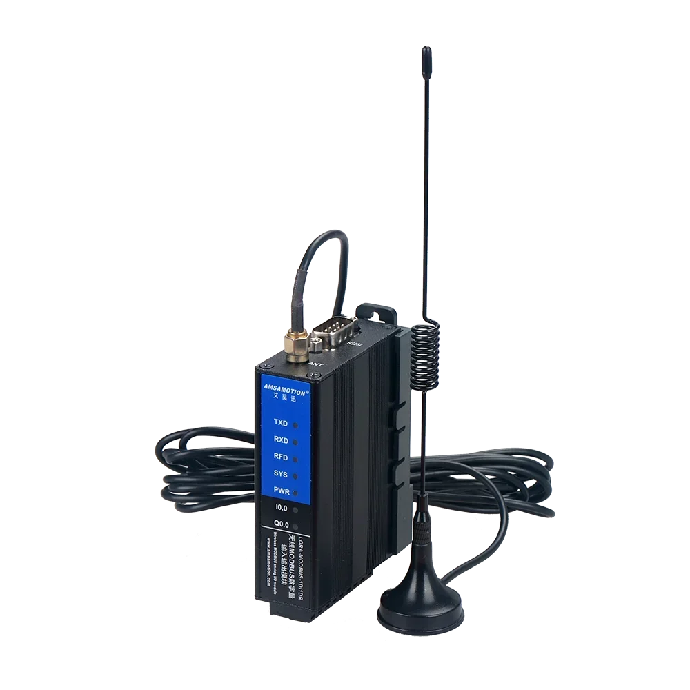 LORA LORA-MODBUS-1DI1DR Wireless Module Remote Control Transparent Transmission MODUBUS RTU Protocol Digital Input Relay Output