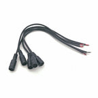 DC 12V Male Female Pigtails Power Cable 2.1mm*5.5mm 2Pin Connector Wire Power Plug Cord for CCTV Camera Router LED Strip Lights