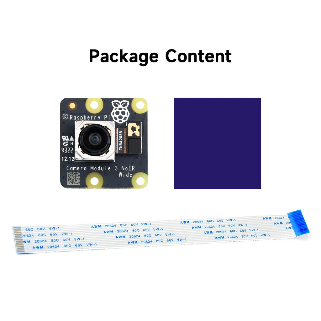 Raspberry Pi Camera Module 3 Official Auto-Camera Module 12MP High Resolution IMX708 75°/120° IR/FOV