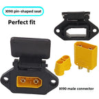 QS8-S Power Charging Plug XT90 Male Female Diamond Shell XT90S Anti-fire Electric Vehicle Lithium Battery Modification Interface