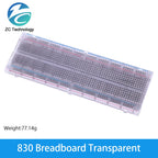 3.3V/5V MB102 Breadboard Power Module+MB-102 830 Points Prototype Bread Board for Arduino Kit +65 Jumper Wires Wholesale