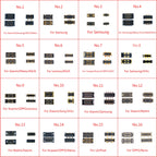 2sets Battery FPC Connector On Board For HUAWEI Honor Xiaomi Redmi Meizu OPPO VIVO Lenovo Samsung Sony ASUS Pixel Infinix Tecno