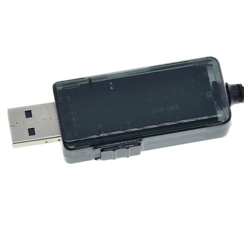 USB Boost Converter DC 5V to 9V 12V USB Step-up Converter Cable + 3.5x1.35mm Connecter For Power Supply/Charger/Power Converter