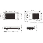 Heltec New Mesh Node T114 V2 Meshtastic Tracker nRF52840 SX1262 LoRaWAN LoRa Arduino BLE  Positioning Devboard