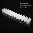 electric connector strip Wire connector Barrier Electirc Strip Block Terminal Plastic Screw terminal block connector