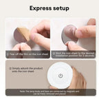 Energy Saving LED Home Appliance Sensor Night Light Home-appliance USB Rechargeable Room Decor Magnetic Wall Lamp Lighting