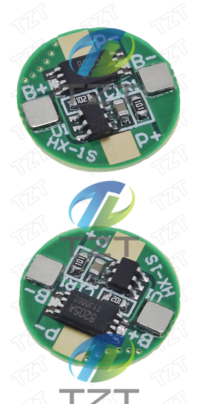 GREATZT 1/5/10PCS 1S 3.7V 2.5A 14500 Lithium Lipo Cell Battery Charger Board Li-ion Battery Charging PCB BMS Protection Module