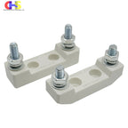 1Set Ceramics ANL Bolt-down Fuse Holder With 30A 50A 60A 80A 100A 150A 200A 300A 400A 500A 600A Fuse For Car Audio Power System