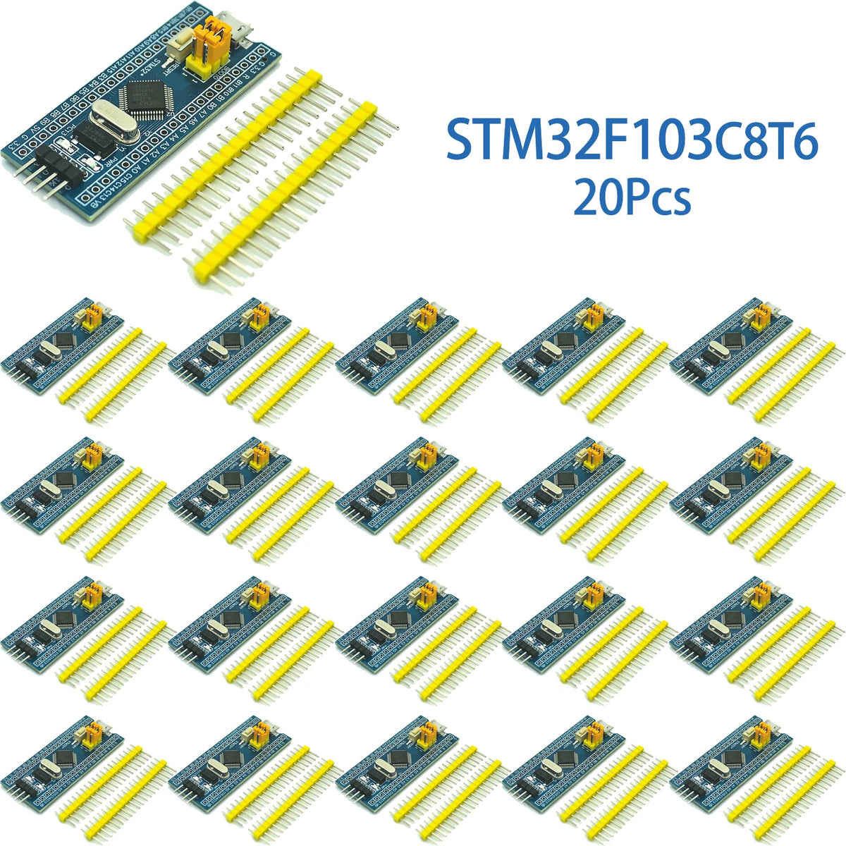5/10/20Pcs STM32F103C8T6 Core Module ARM STM32 Microcontroller Single Chip System Board STM32 Development Circuit Board
