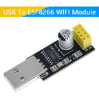 ESP01 Programmer Adapter UART GPIO0 ESP-01 Adaptaterr ESP8266 CH340G USB to ESP8266 Serial Wireless Wifi Developent Board Module
