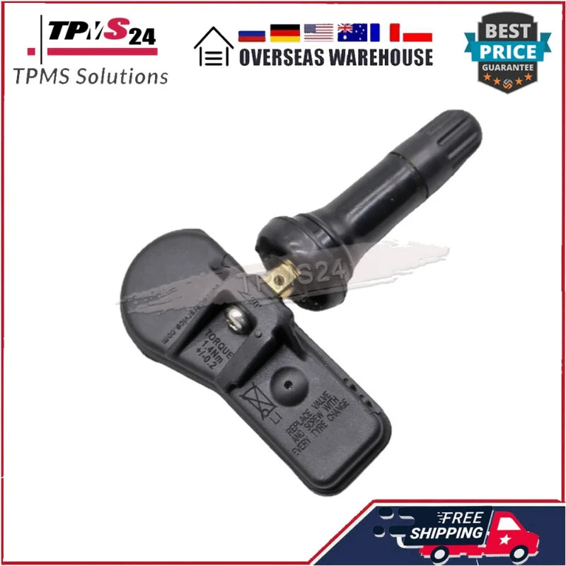 4PCS 52933-C1100 For Hyundai i20 [GB] iX35 [LM] NEXO [FE] Solaris [LF] TUCSON [TL] Tire Pressure Monitor Sensor 433MHz TPMS