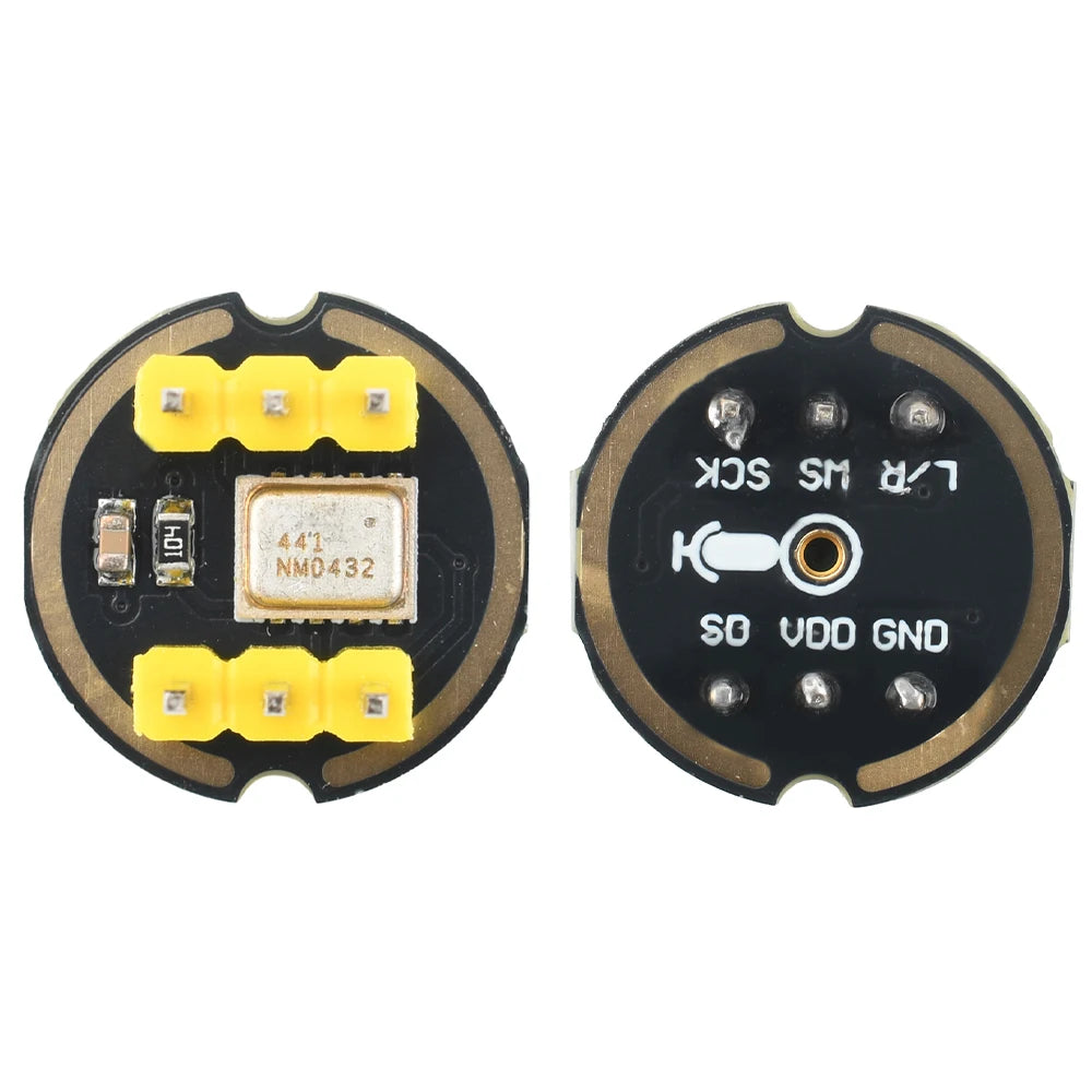 INMP441 Mini Omnidirectional Microphone Module MEMS High Precision Low Power I2S Interface Supports ESP32 With Pin Soldering