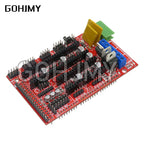 3D Printer kit 1pc Mega 2560 R3 + 1pc RAMPS 1.4 control panel+ 5pcs A4988/DRV8825 Stepper Motor Drive Carrier Reprap