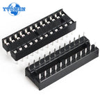 10PCS IC Seat DIP IC Socket Adaptor Solder DIY Sockets 6pin 8pin 14pin 16pin 18pin 20pin 24pin 28pin
