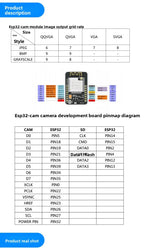 Powerful Processing Performance, Safe and Reliable ESP32 CAM Development Board with OV2640 Module, WIFI+Bluetooth Module