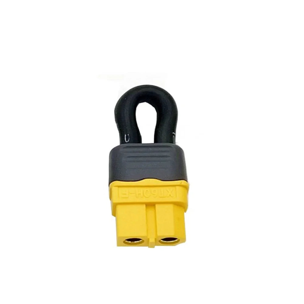 HPXGRC 1Pcs T Deans XT30 XT60 XT90 XT90S EC3 EC5 TRX JR MPX Plug for Bind Plug Loop Connector Short Circut Battery Jumper Cable