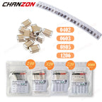 Brand New 0402 0603 0805 1206 SMD Capacitor Assorted Kits MLCC Thick Film Chip Capacity Assortment 10pF 22pF 100pF 1nF 10nF