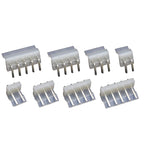 20Pcs CH3.96mm Pitch Wire Connector 2P-10P Wire-to-Board Plug Housing, Straight/Right-Angle Header & Crimp Terminals