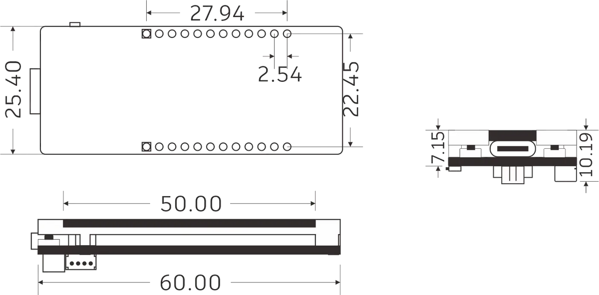 Meshtastic Heltec Vision Master T190 ESP32 SX1262 LoRa Devboard kit with 1.9-inch TFT-LCD Display Wi-Fi BLE for LoRaWAN Arduino