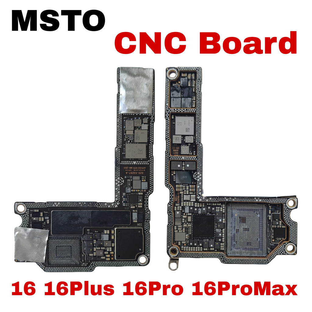 CNC Motherboard For iPhone 16 16 PLUS 16 PRO 16 PRO MAX 16E Logic Board Swap CPU Baseband Without Nand US EU Polishing CPU RF