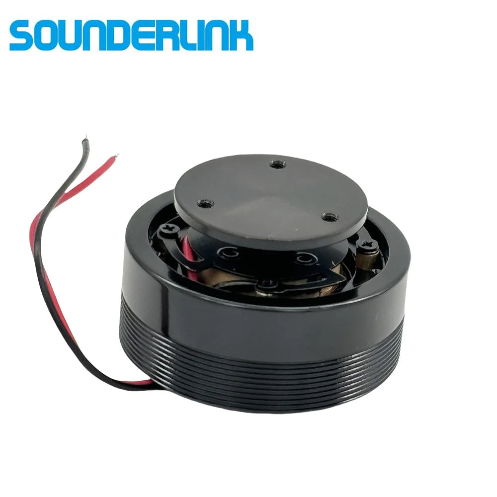 50MM 25W Vibration Speaker 4/8 Ohm  DIY Bass Resonance Aluminum Speaker System for Tabletop Audio High Power Sound Transducer