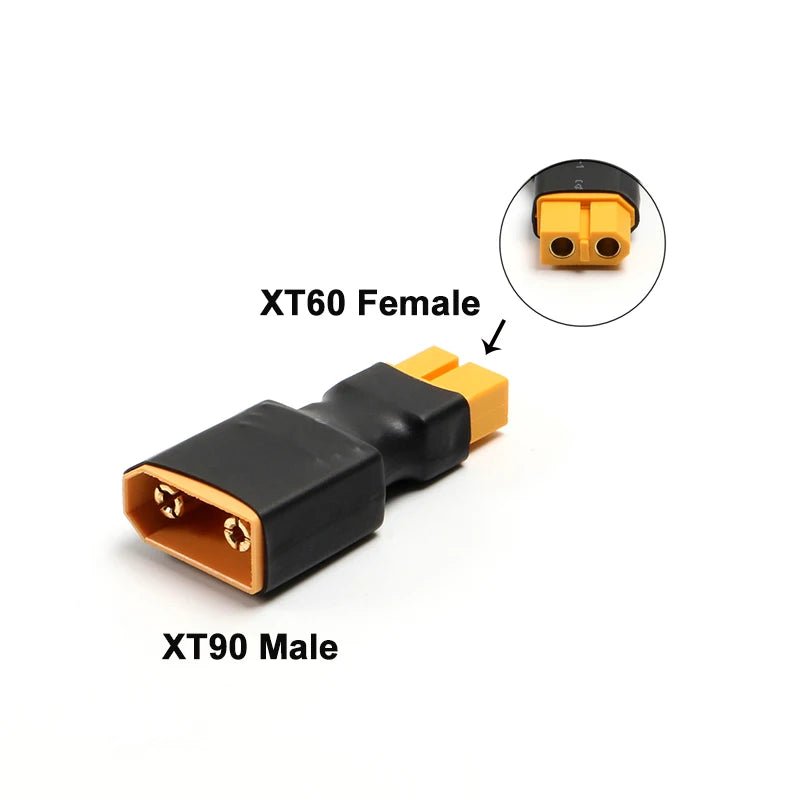 1pcs Adapter DIY Accessories XT60 Male / Female to XT90 Female / Male Connector Conversion Adapter for RC Battery