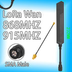 868MHz LoRa Antenna 915MHz Antenna Omni Gooseneck SMA Male for Meshtastic Development Board Antenna HaLow Application