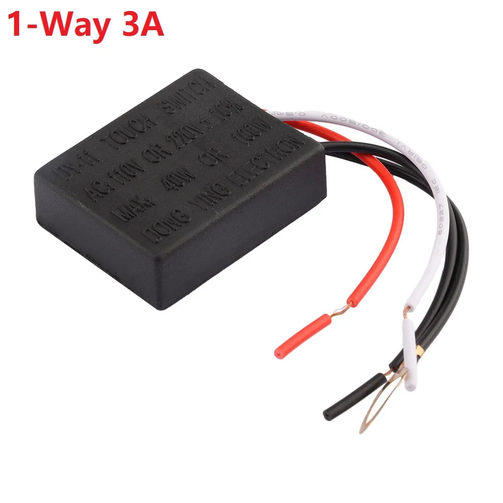 AC 220-240V 1Way/4Way Touch Sensor Switch Desk Light Parts Touch Control Sensor Dimmer for Bulbs Lamp Switch 15-85W Touch Switch